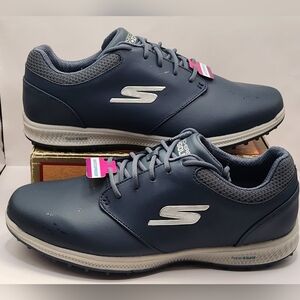 Skechers Womens Gray Waterproof Golfing Shoes Size 10 NWOT